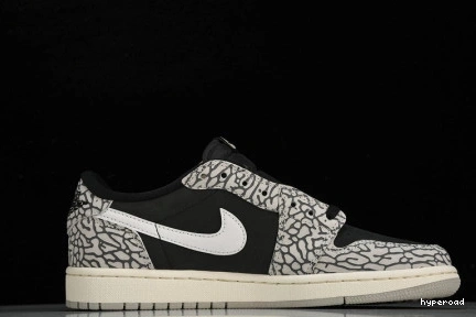 Hyperoad 1 Black OG Retro Low Jordan Cement 0714